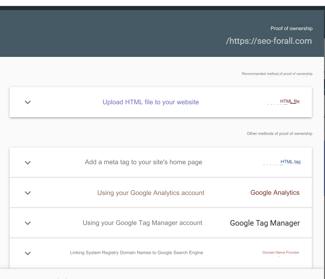 Adding the site to Google and Bing search engine admin tools in the easiest way 2024 3